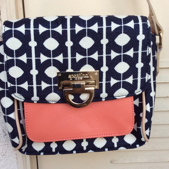 ❌SOLD❌ Spartina Linen and Leather Crossbody Bag - Picture 7 of 11